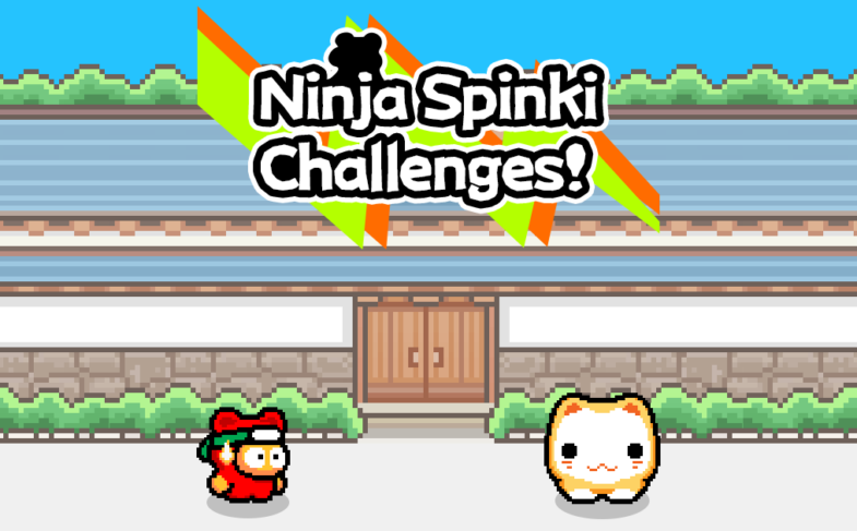 новая игра Ninja Spinki Challenges
