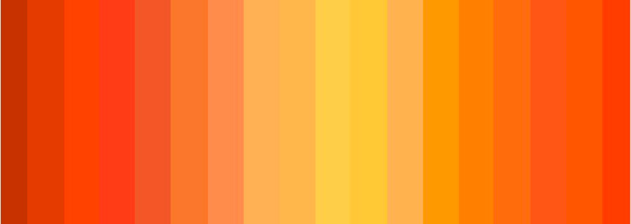 оранжевый и желтый