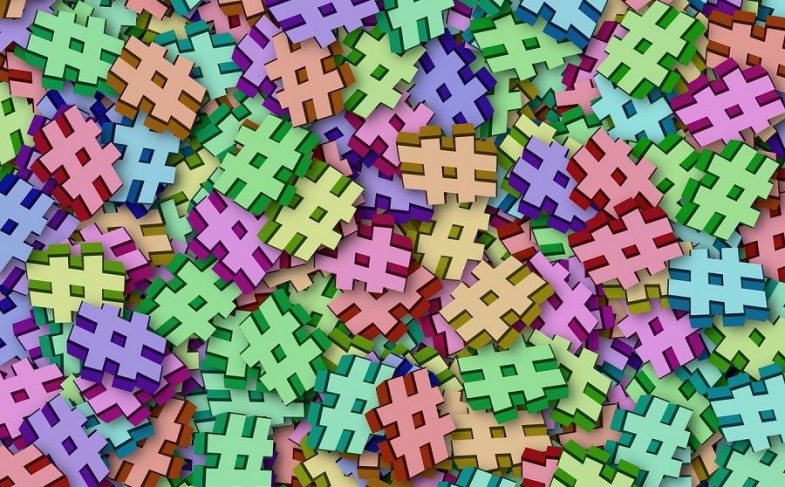 YouTube hashtags