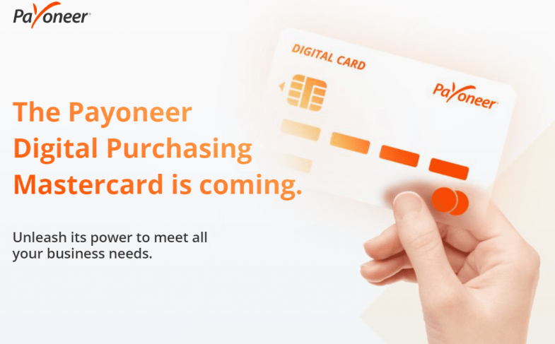 Картка Payoneer Digital Purchasing Mastercard