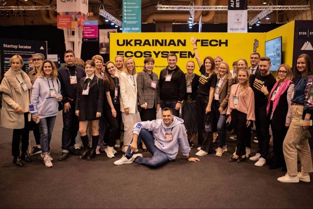 первый украинский павильон на Web Summit!
