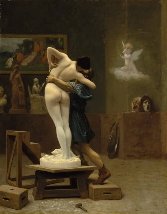 Жан-Леон Жером — Пігмаліон і Галатея, ок1890 р., Музей Метрополітен Нью-Йорк