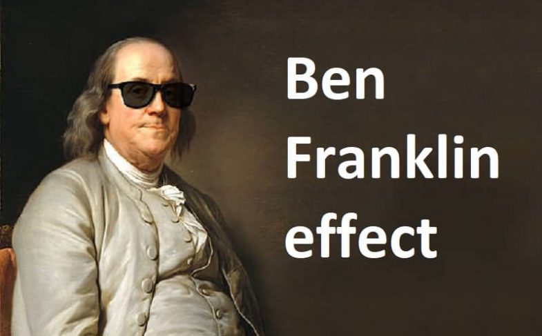 Ben Franklin effect 3