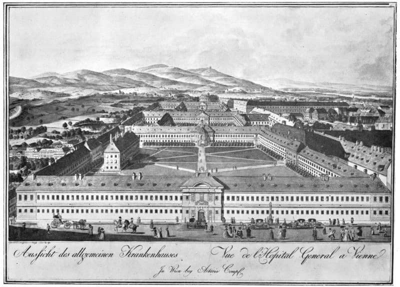 Центральная Венская больница, 1784 год