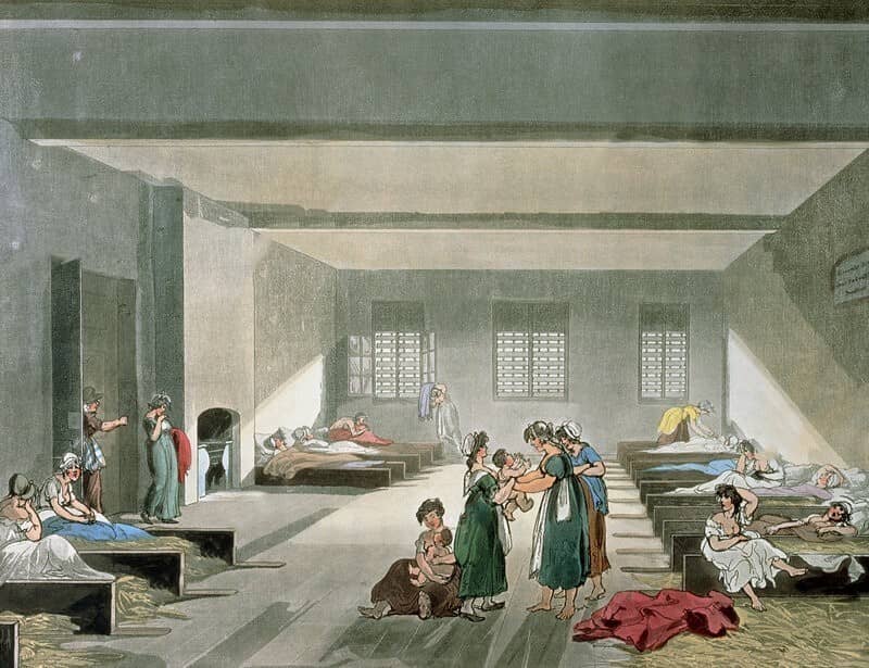 Родильное отделение в XIX веке