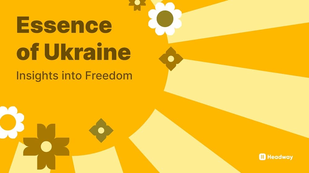 Essence of Ukraine украинского стартапа Headway
