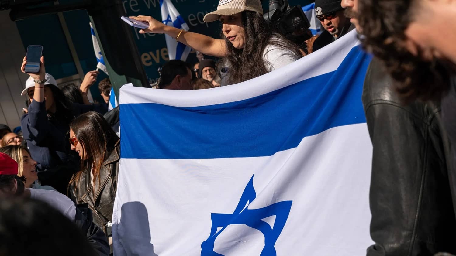 Мітинг у зв'язку з нападом на Ізраїль