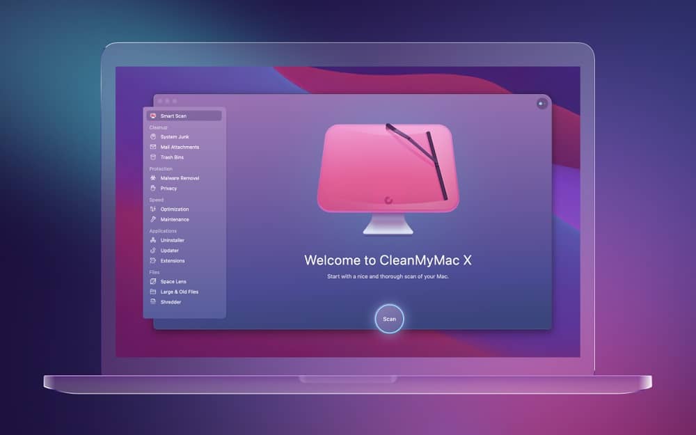 Інтерфейс додатку CleanMyMac. Джерело: офіційний сайт MacPaw