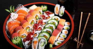 regional characteristics and diversity in the sushi delivery menu