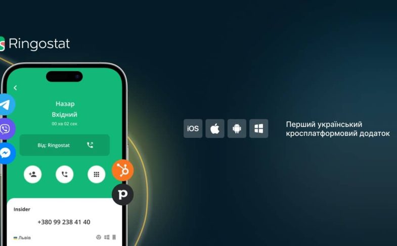 Ringostat кросплатформова бізнес-телефонія