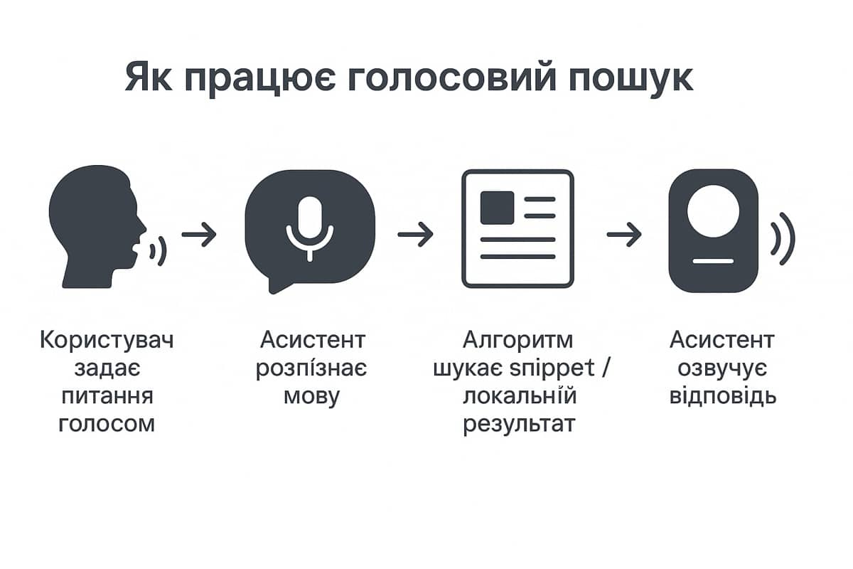 Як працює голосовий пошук