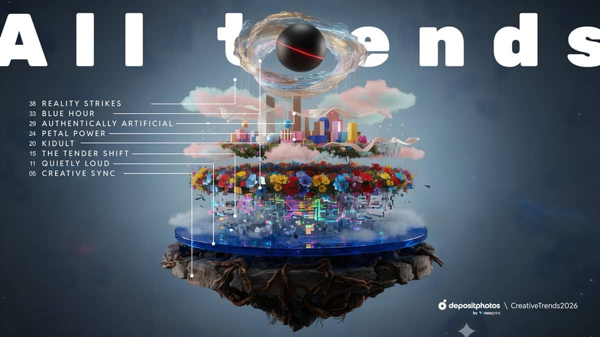 DepositPhotos: Креативні тренди 2026: Мʼякий бунт