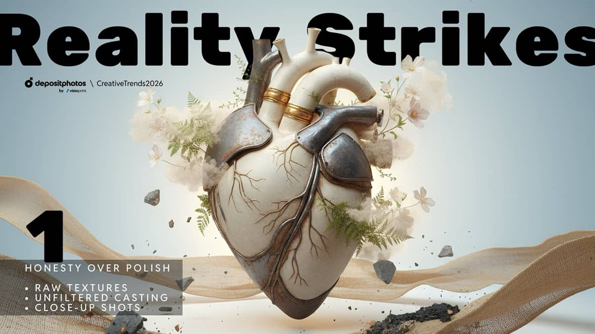 DepositPhotos: Креативні тренди 2026: Мʼякий бунт