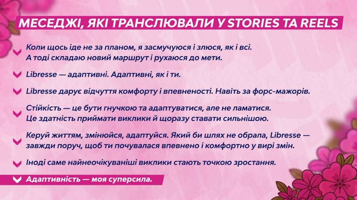 Меседжі, які транслювали у сторіз