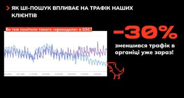 Як ШІ пошук впливає на трафік