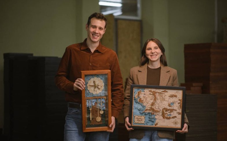 Подружжя підприємців та митців Анна та Андрій Панько