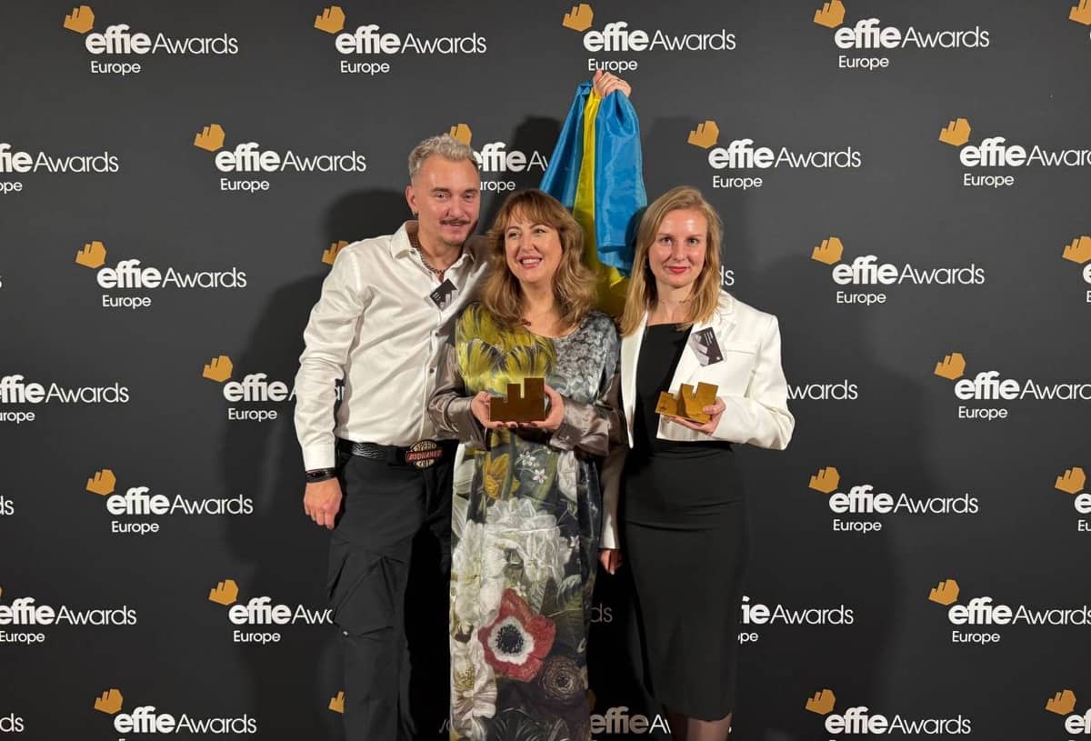 Українська агенція BetterSvit здобула два золота та стала Independent Agency of the Year на Effie Europe