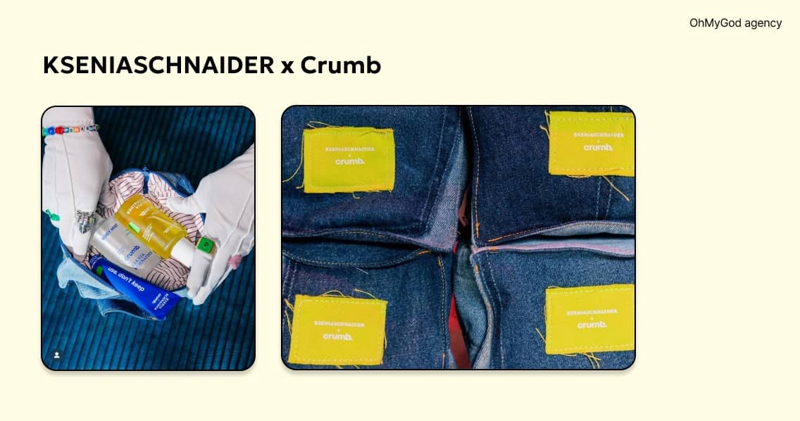 KSENIASCHNAIDER × Crumb