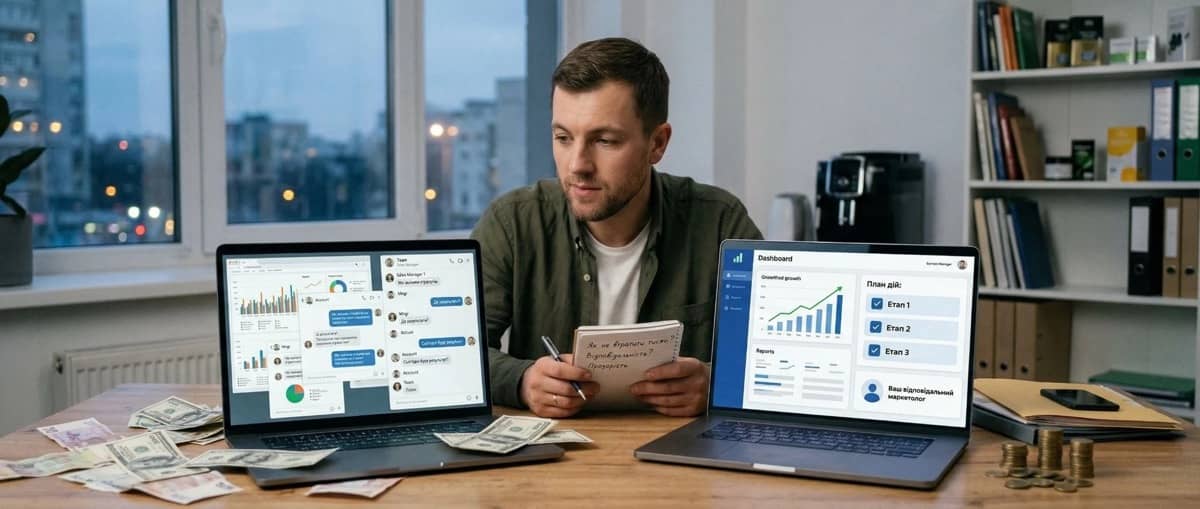 Якби ми раніше знали, як шукати підрядника по маркетингу, то зекономили б тисячі доларів