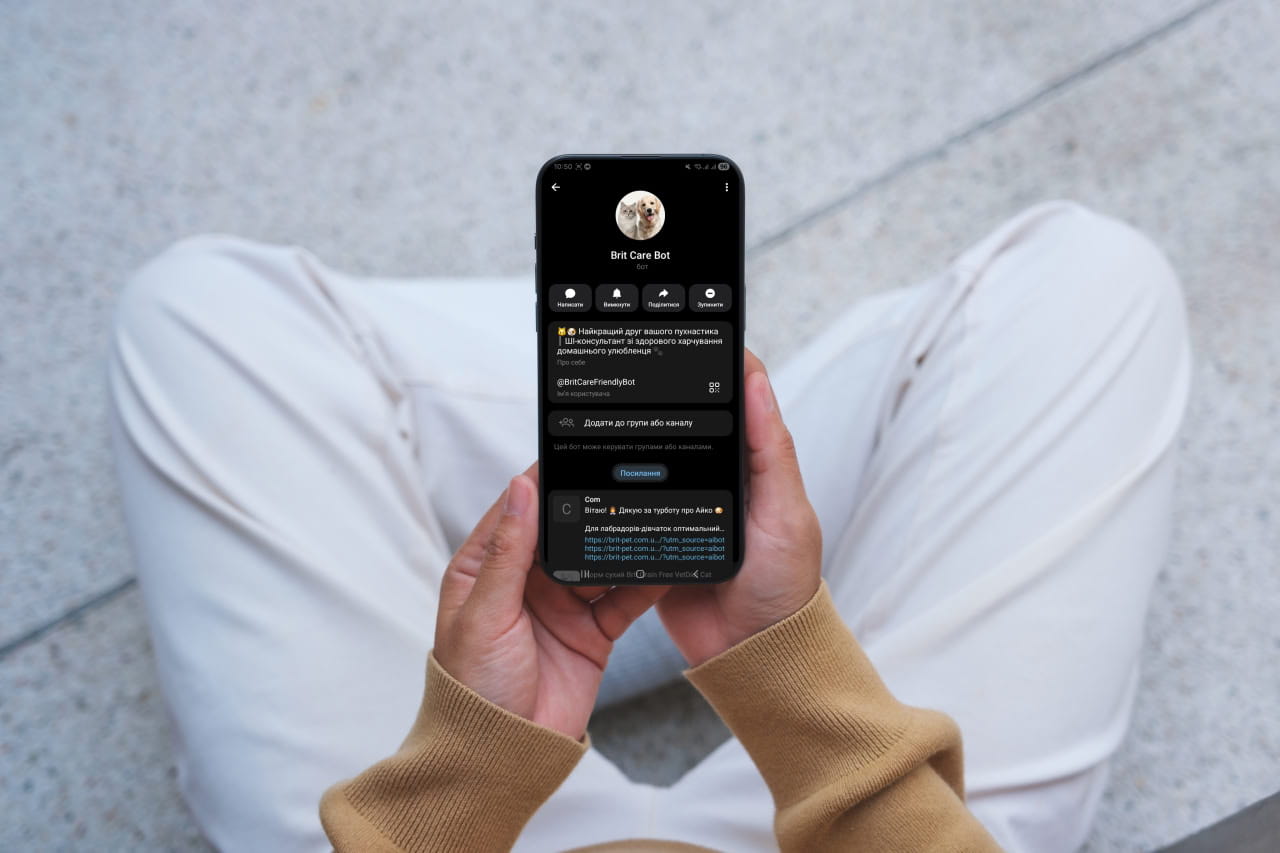 Кейс @BritCareFriendlyBot: як перетворити ШІ-інструмент на щоденну звичку петперента