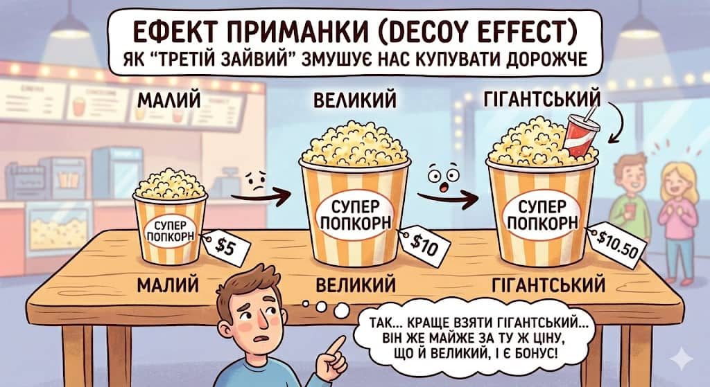 Ефект приманки (decoy effect) 