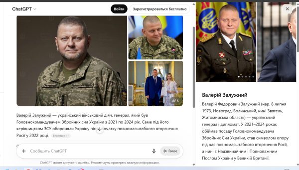  Валерий Залужный