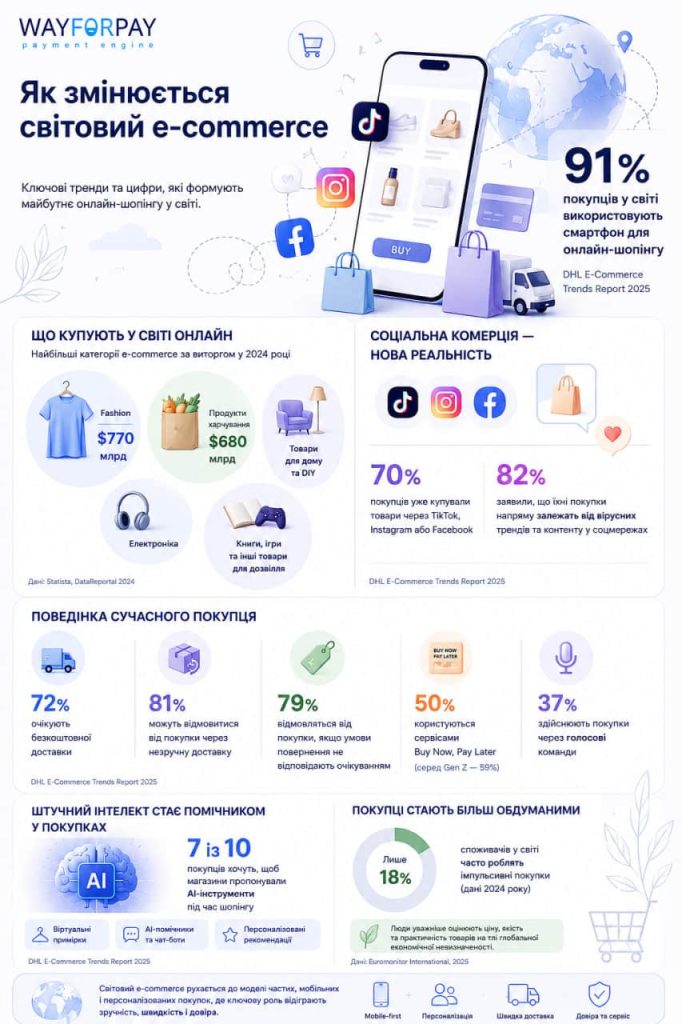 Як змінюється світовий e-commerce