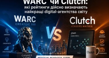 WARC чи Clutch (Найкращі digital-агентства світу)