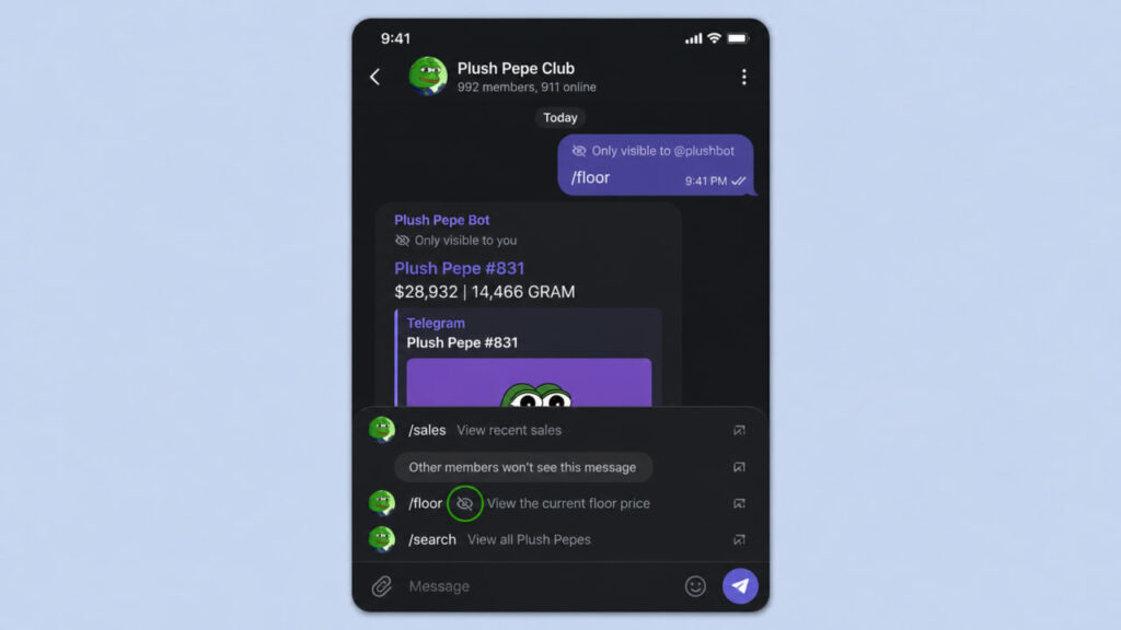 Бібліотека GIF Telegram