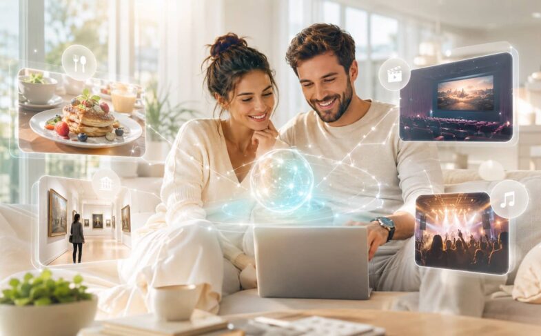 AI-асистент для планування дозвілля. Ілюстрація згенерована за допомогою ШІ.
