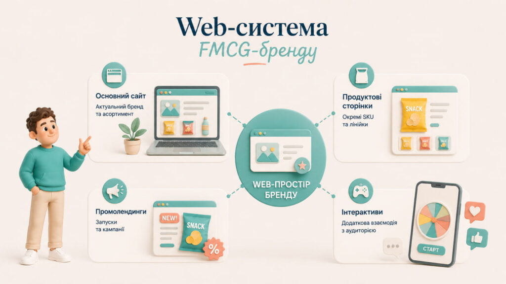 Web-система FMCG бренда