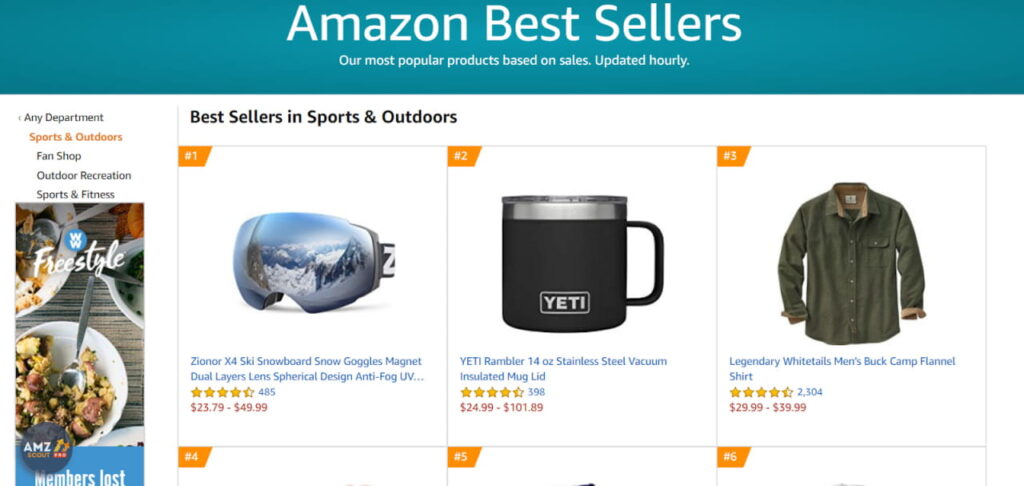 Amazon Best Sellers