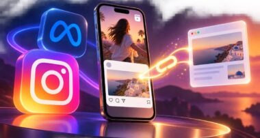 Ілюстрація згенерована ШІ для Marketer.ua. Логотипи Instagram і Meta належать Meta Platforms, Inc.