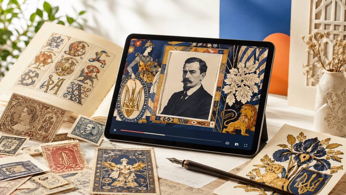 Уроки про Георгія Нарбута у Мрії: мережа «Сільпо» створила відеокурс про митця