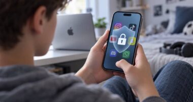 Цифровий щит для смартфона підлітка
