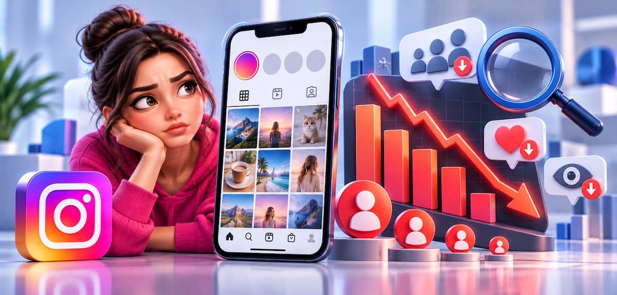 Чому знижується охоплення в Instagram